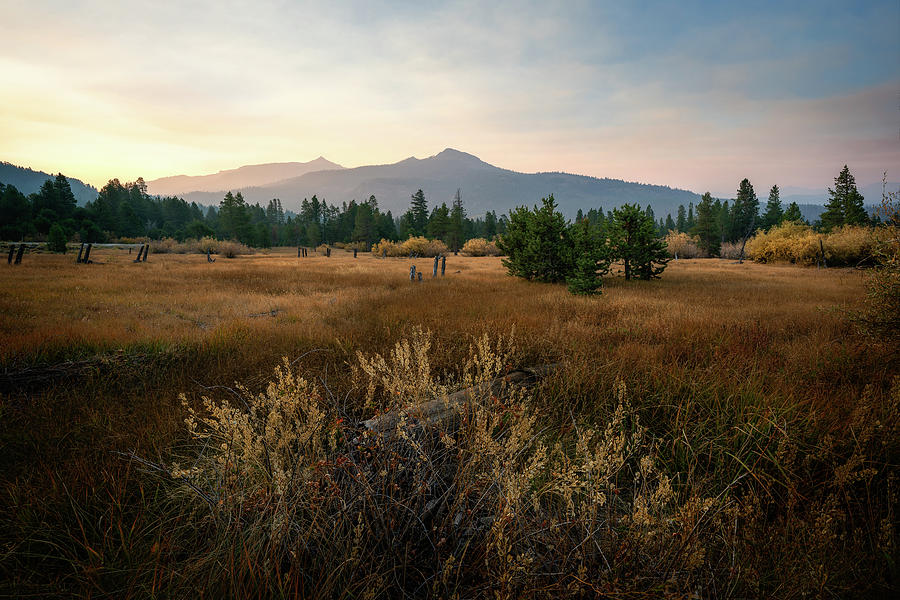 Sunset Photograph - Hope Valley Sunrise by BJ Stockton