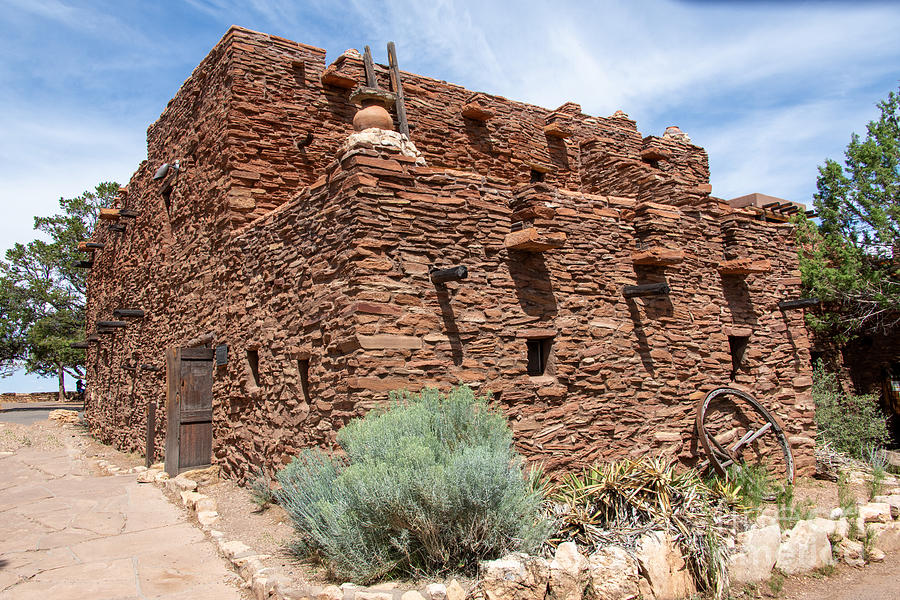Hopi House at Grand Canyon Digital Art by Tammy Keyes