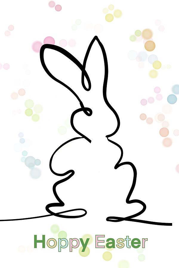 Hoppy Easter Digital Art by Pamela Williams