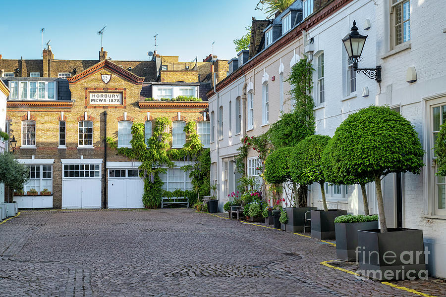 Horbury Mews Notting Hill London Photograph by Tim Gainey