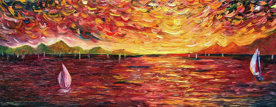 Horizon Painting by Chiara Magni