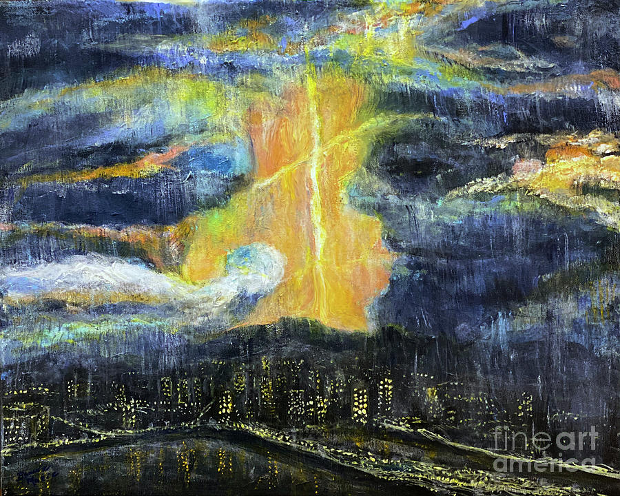 A Rain Storm Of Love Painting