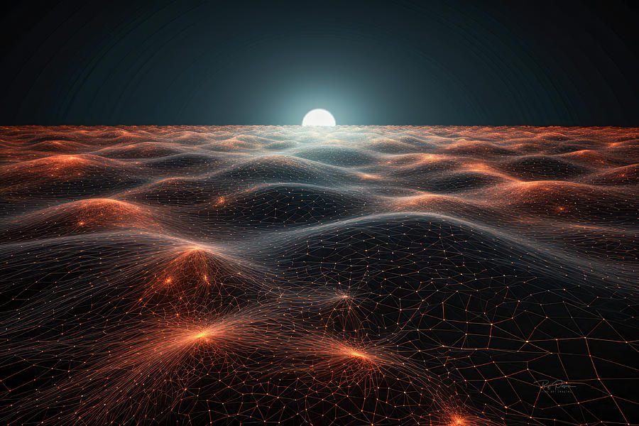Horizon of Synapses Digital Art by Bill Posner