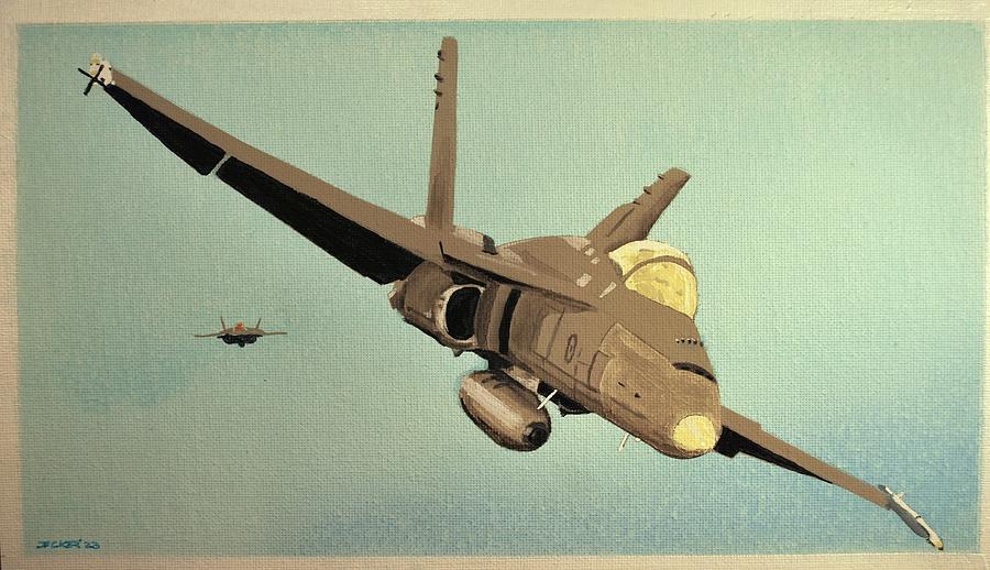 Jet Painting - Hornet one by DC Decker