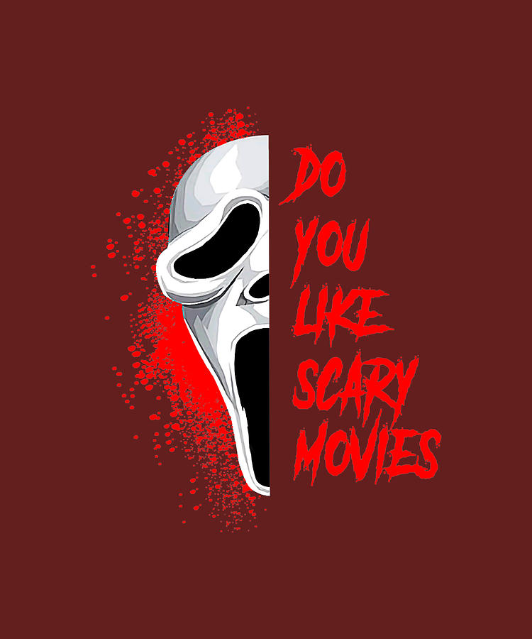 Horror Do You Like Scary Movie Scream Ghostface Tapestry - Textile by ...