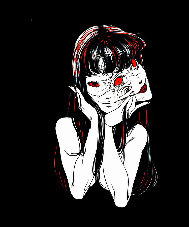 Horror Face Tomie Junji Ito Digital Art by Sweet Fire | Pixels