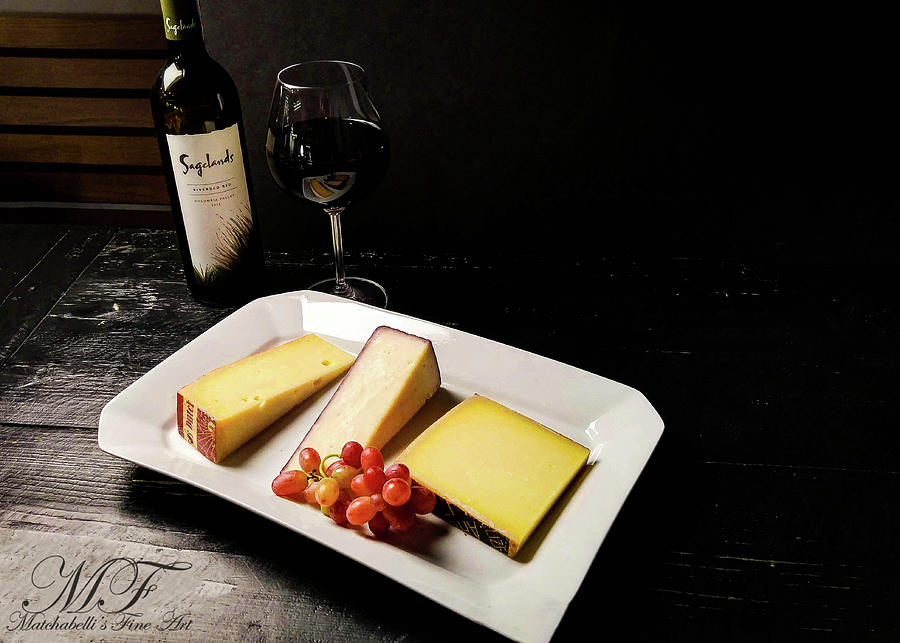 Hors d'oeuvres and Wine Photograph by Eric Bass - Fine Art America