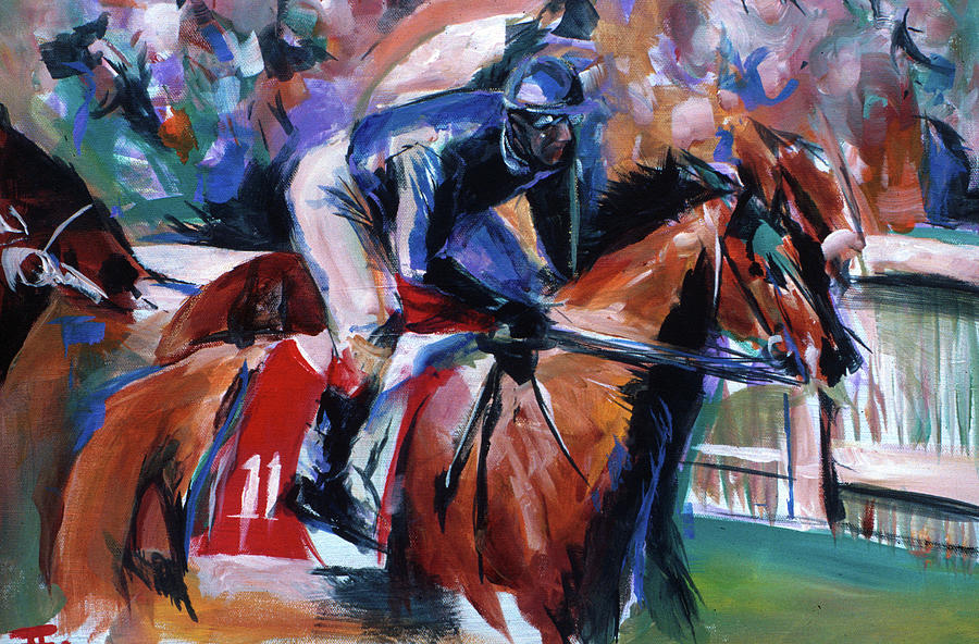 Horse 11 Painting by John Gholson