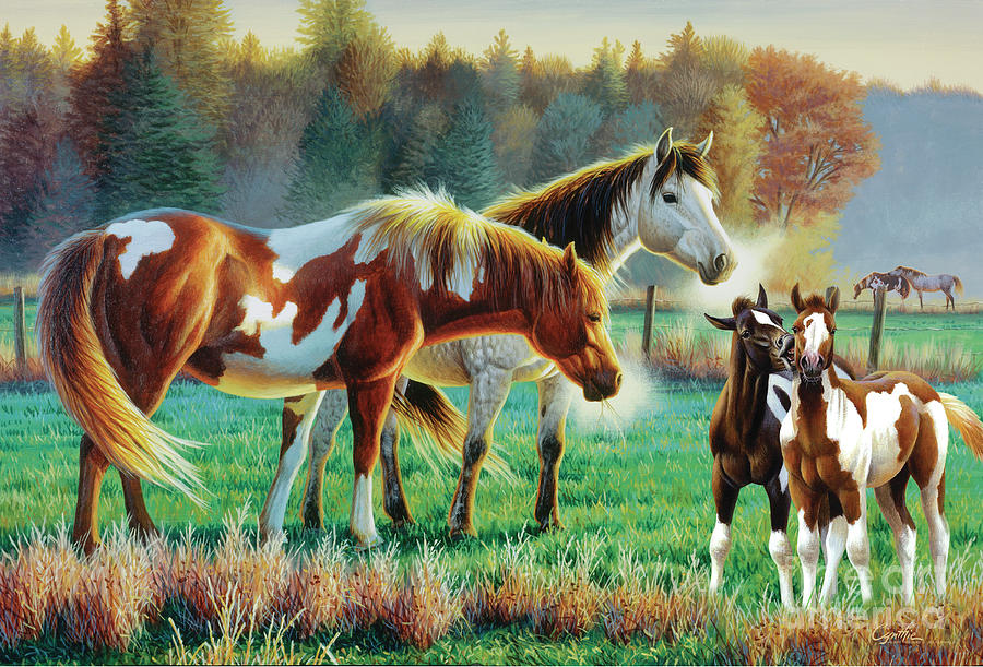 Horse 4 Painting by Cynthie Fisher