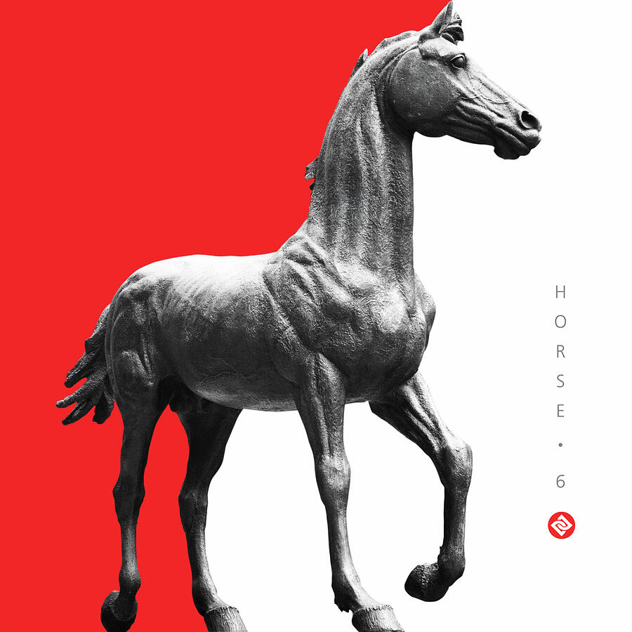 Horse 6 Mixed Media by David Davies