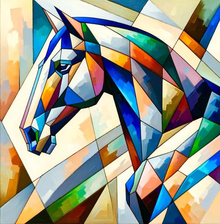 Horse Painting by Emeka Okoro