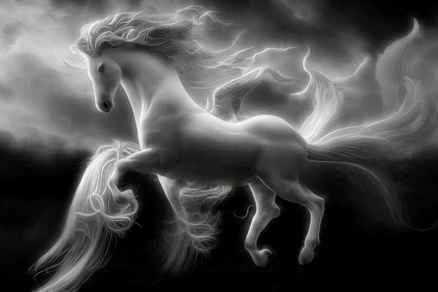 Horse Goddess Of Lightning Photograph by Athena Mckinzie