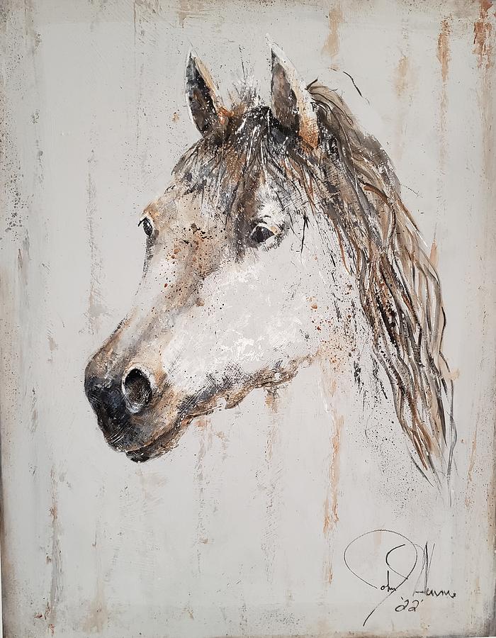 Horse Painting by John Henne