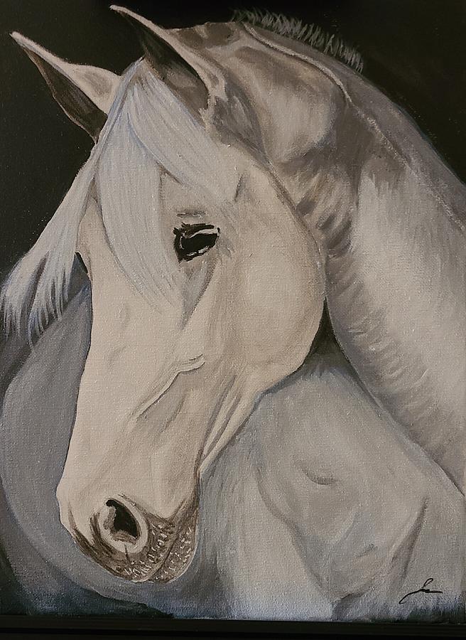 Horse Painting by Jose Soto Horse Painting by Jose Soto