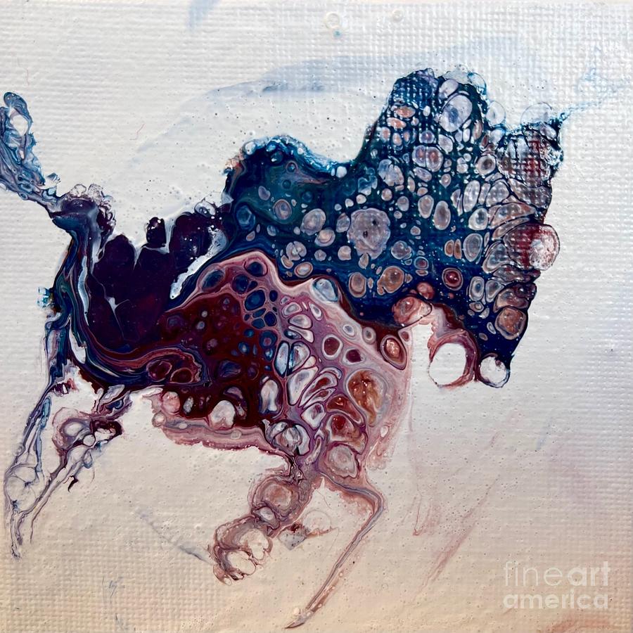 Horse Mixed Media by Lene Pieters Fine Art America