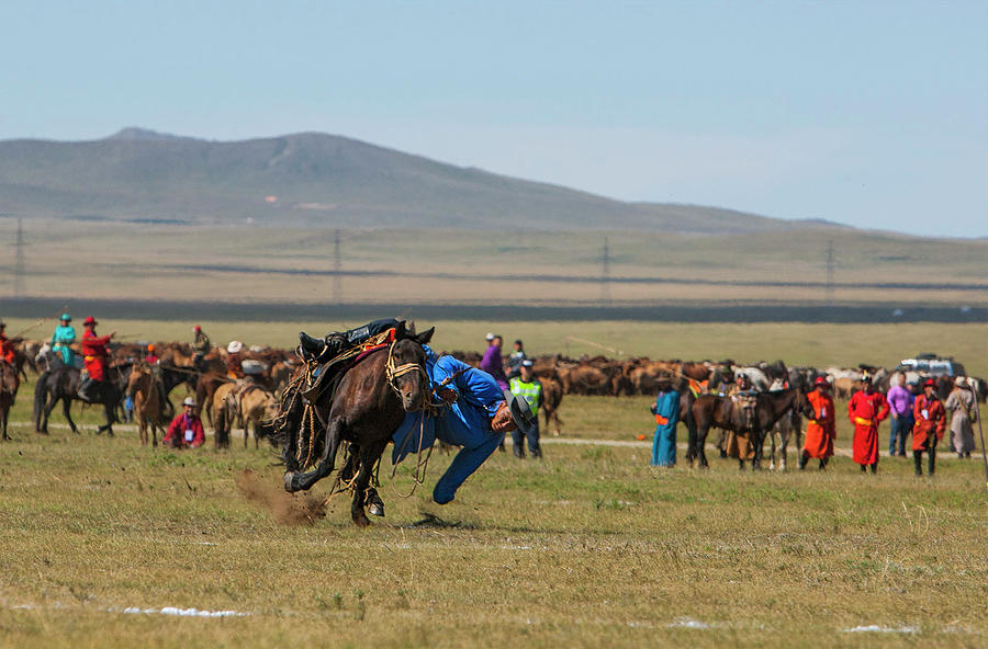 Horse Man Photograph by Bat-Erdene Baasansuren