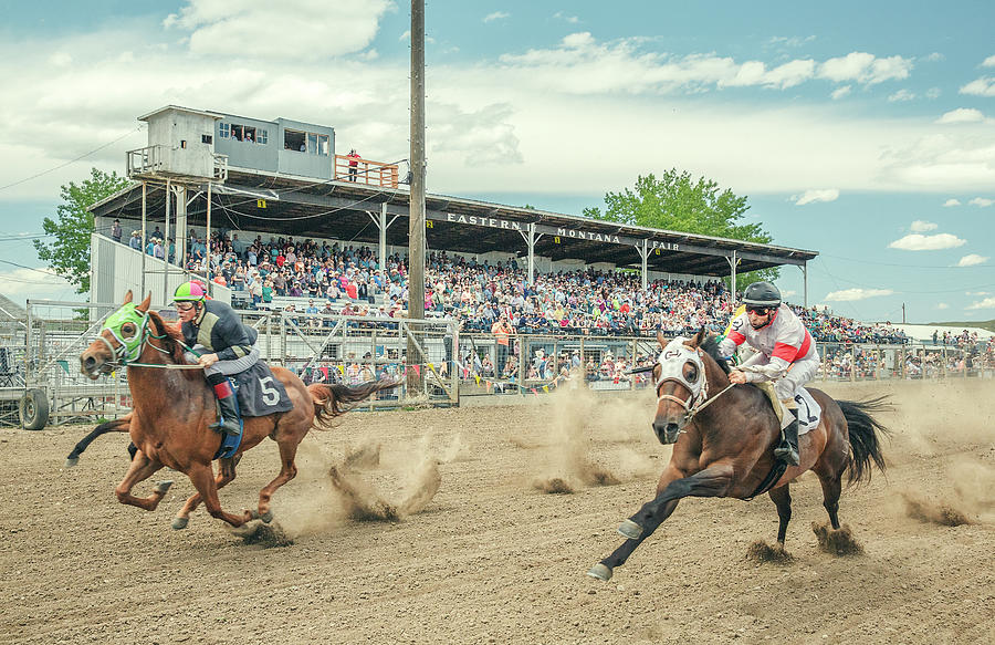 Horse Race Photograph by Todd Klassy