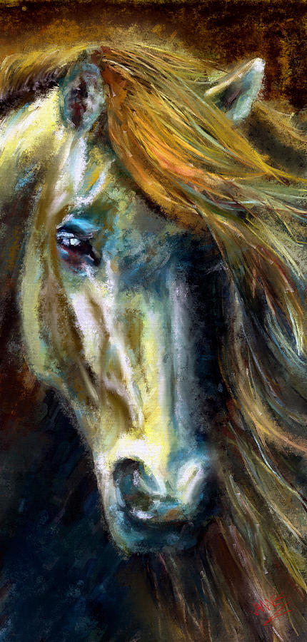 Horse Study #1 Painting by James Shepherd
