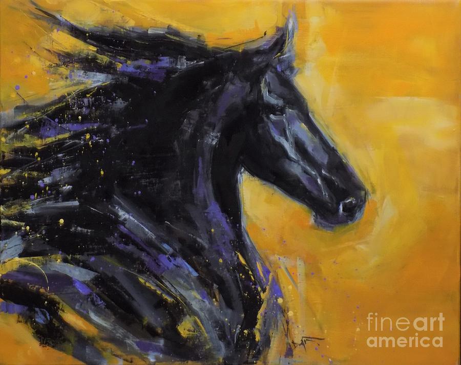 Horse With No Name Painting by Dan Campbell