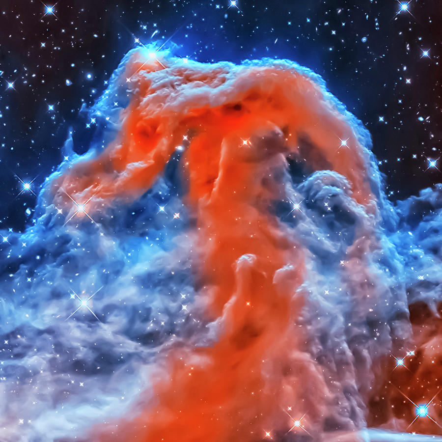 Interstellar Photograph - Horsehead Nebula by Mango Art