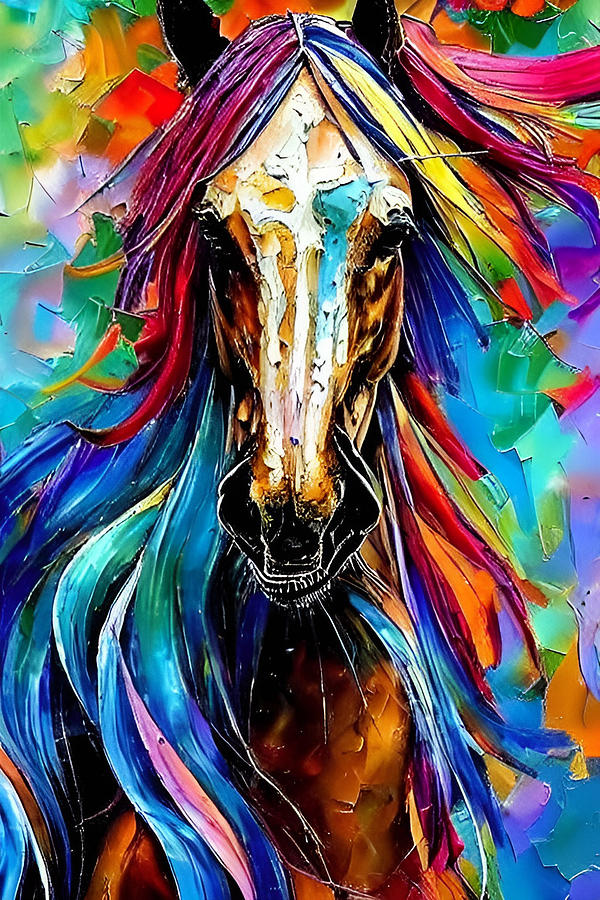 Horsepower 122 Digital Art By Kuntal Chokshi - Fine Art America