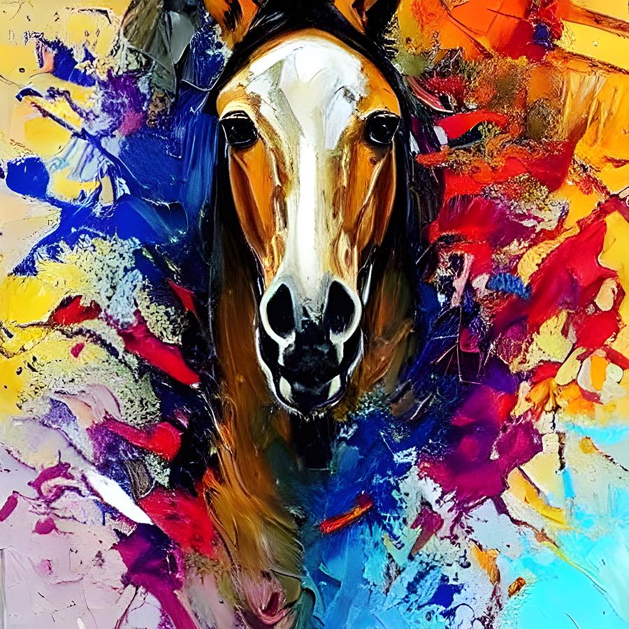 Horsepower 135 Digital Art by Kuntal Chokshi - Fine Art America