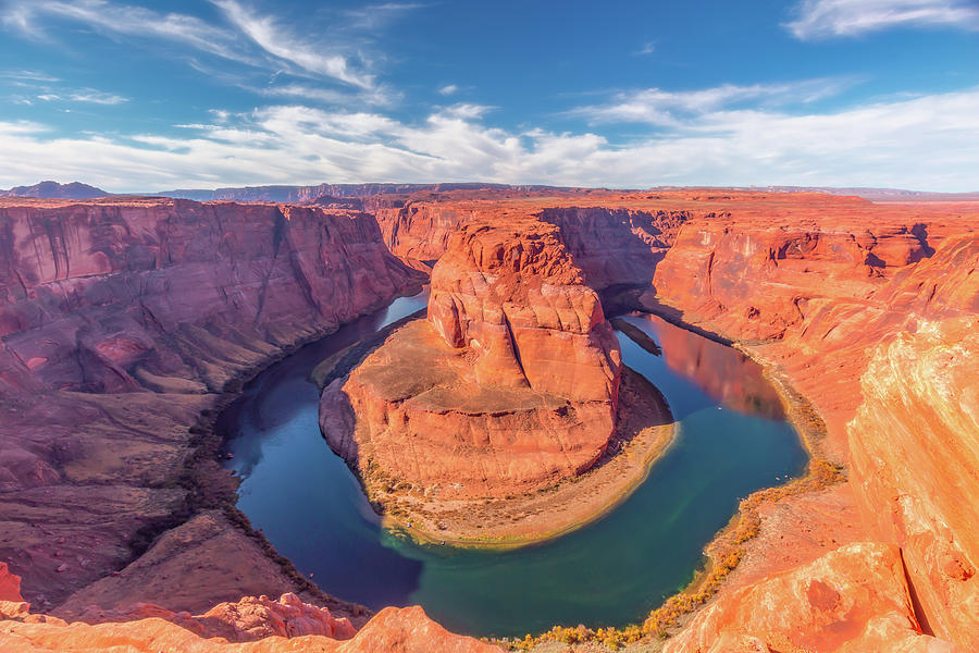 Horseshoe Bend Wider View Photograph by Marc Crumpler