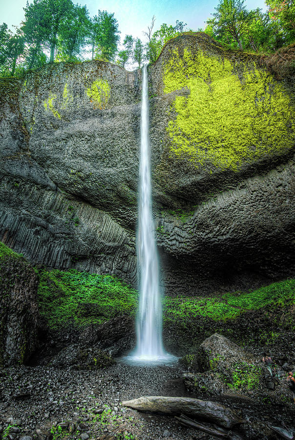 Horsetail Falls Photograph by Joshua Spiegler