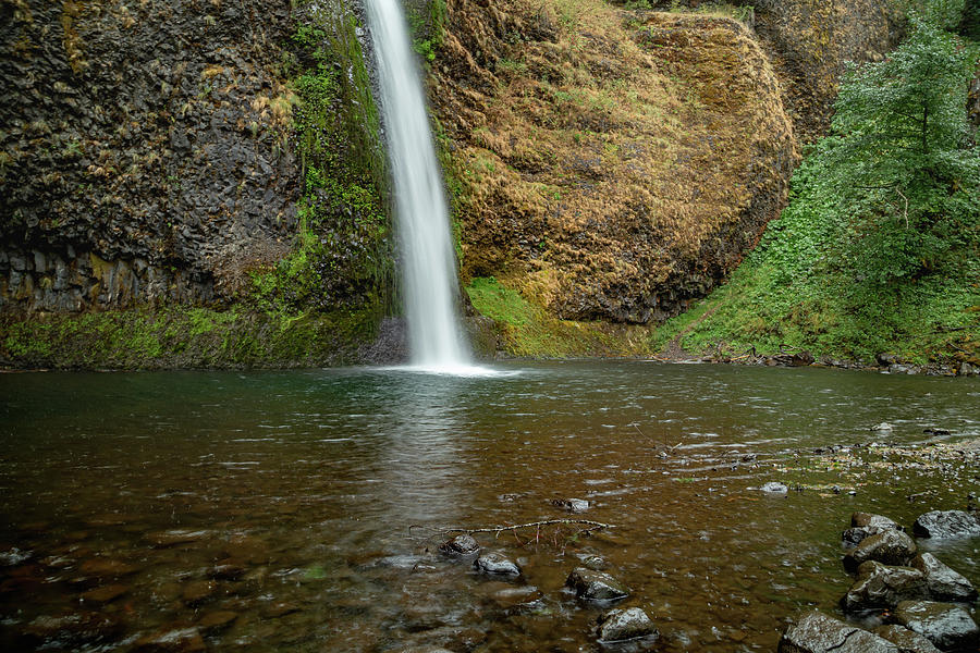 Horsetail Falls, Oregon 3 Photograph by Cindy Robinson