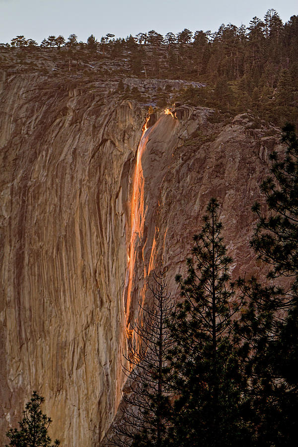Horsetail Falls Phenomenon  Photograph by Cheryl Strahl