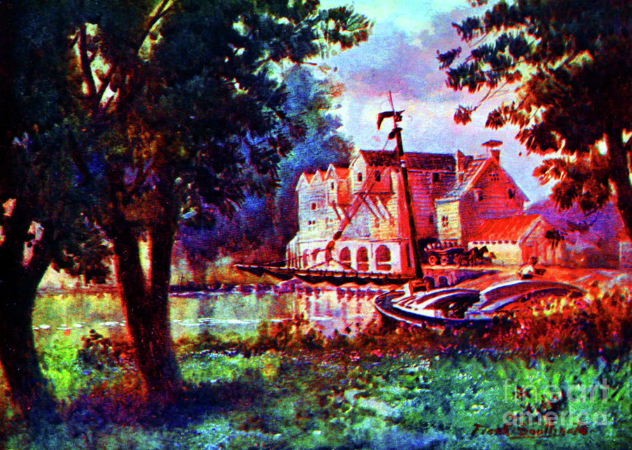 Horstead Mill - Southgate Modified Digital Art by Julien Coallier ...