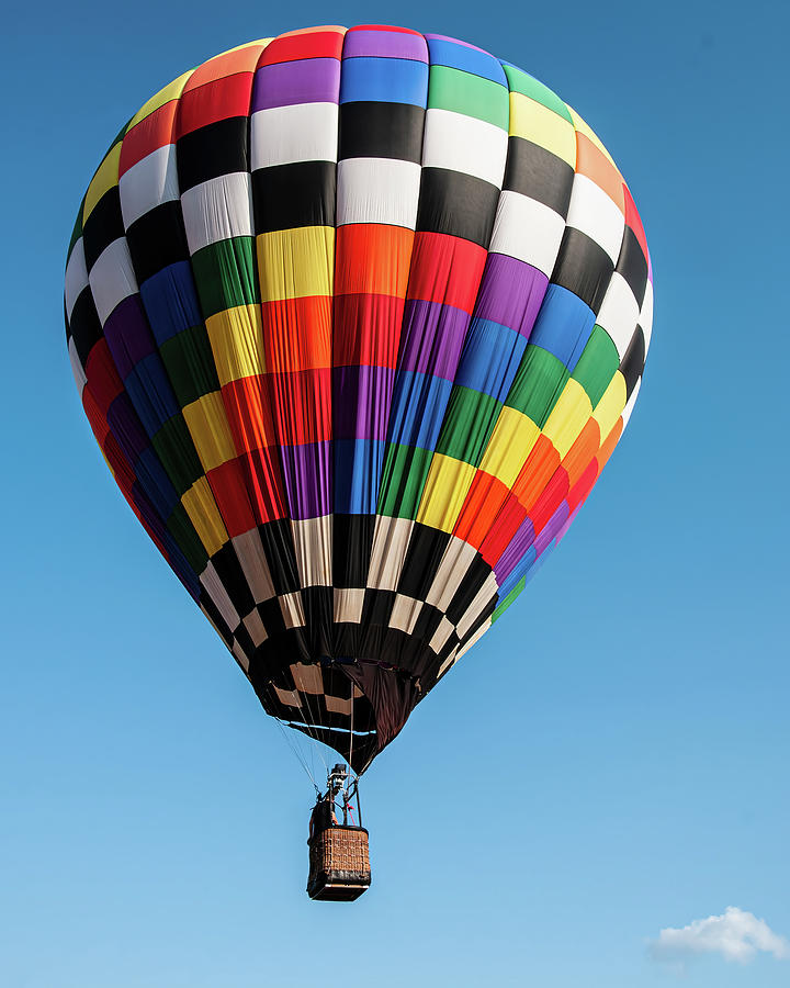 Hot Air Balloon Photograph - Hot Air Balloon 03 by Flees Photos