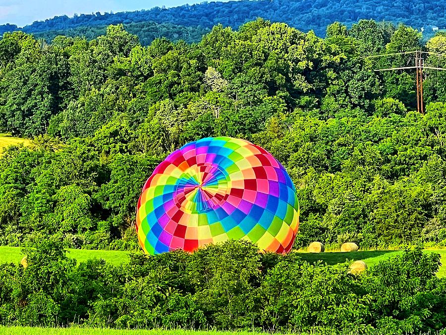 Hot Air Balloon 2 Photograph by Stephen Dorton