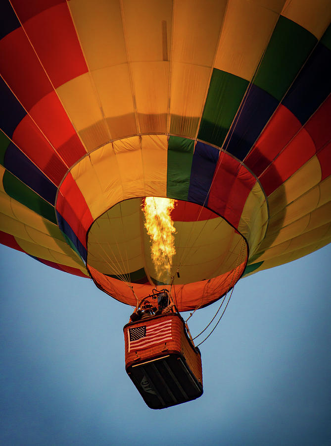 Hot Air Balloon 2284-1 Photograph by Deidre Elzer-Lento