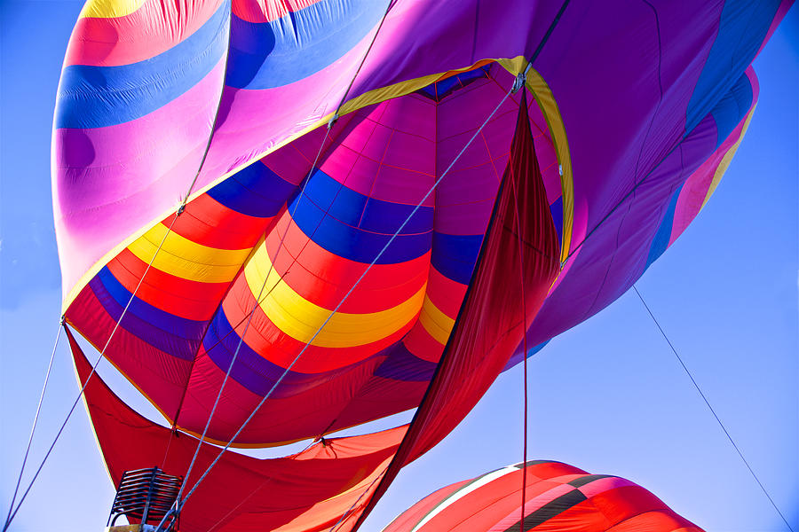 Hot Air Balloon Color Orgy Photograph By Rudolf Volkmann 2159