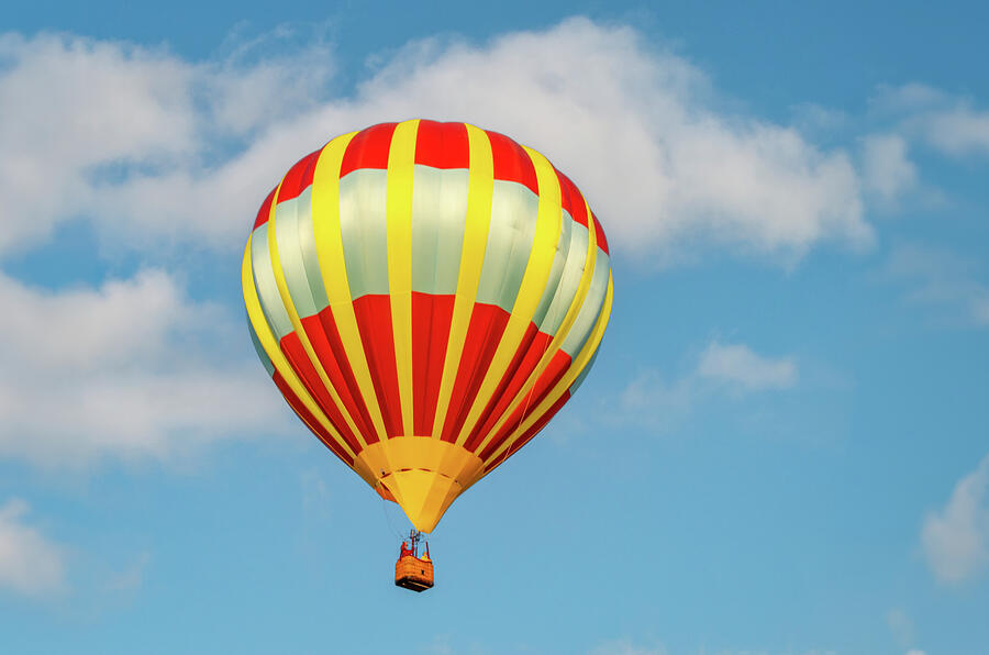 Hot Air Balloon - Greenville SC - 1 Photograph by John Kirkland