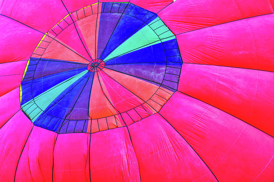Hot Air Balloon in Albuquerque 001 Photograph by James C Richardson