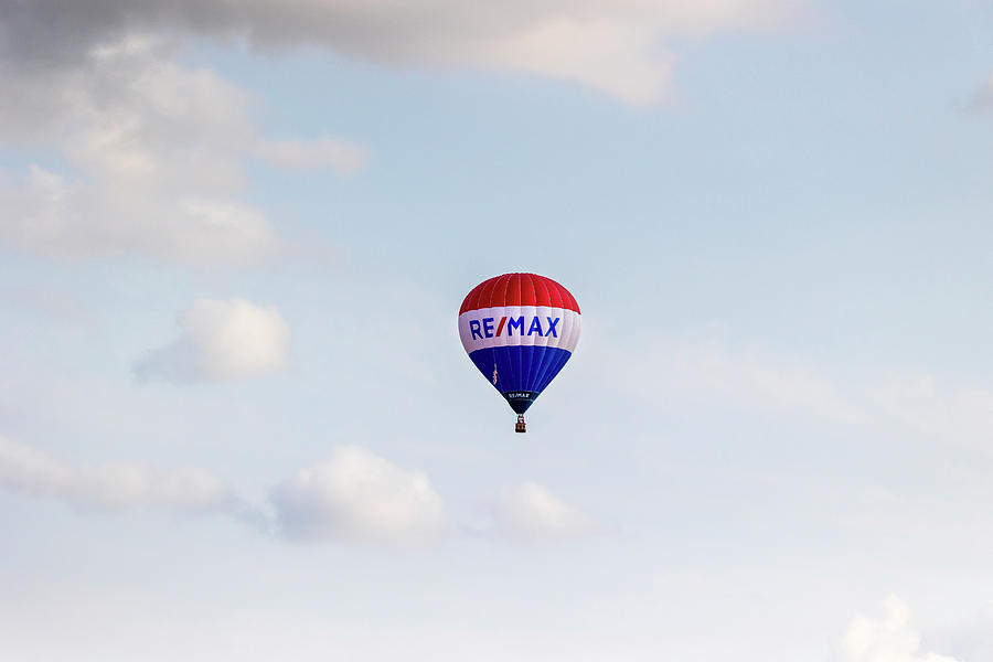 Hot Air Balloon Re/Max Photograph by Deborah Penland