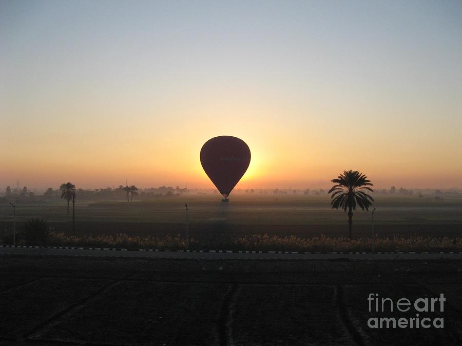 Hot Air Balloon Silhouette Photograph by World Reflections By Sharon