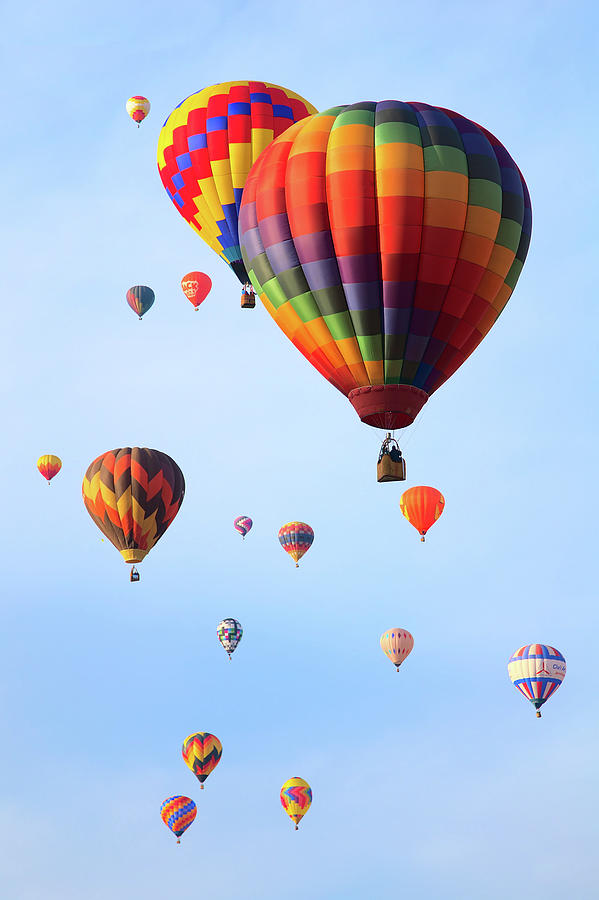 Hot air balloon sky Photograph by Kevin Batchelor Photography - Pixels