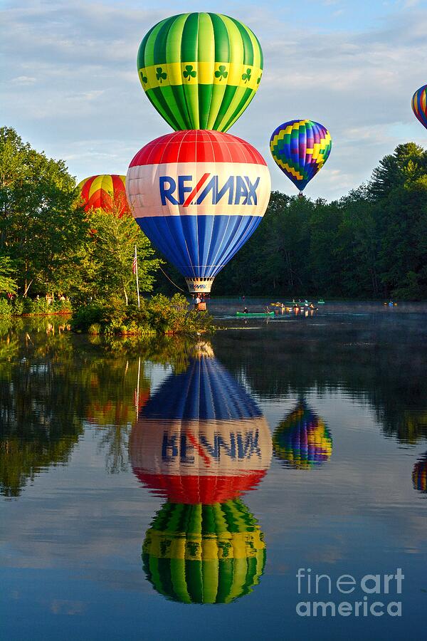 Hot Air Balloons #2 Photograph by Steve Brown