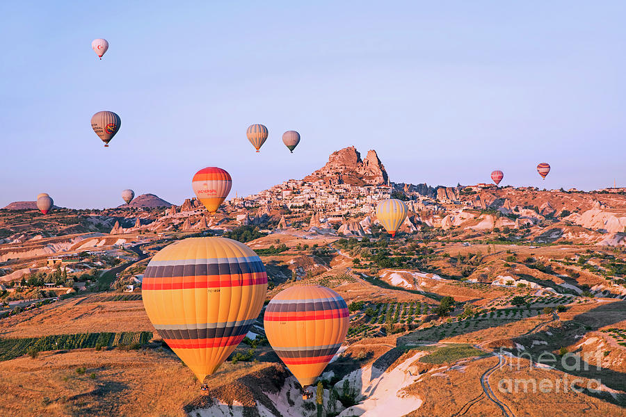 Hot Air Balloons in Cappadocia Photograph by Arterra Picture Library
