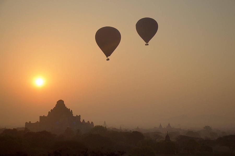 hot air ballooning tulum mayan