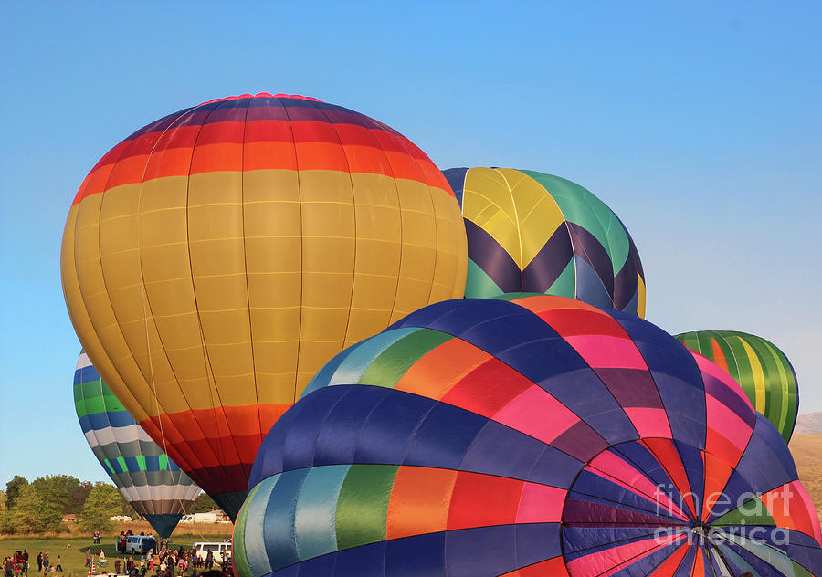 Hot Air Balloons Photograph by Suzanne Luft