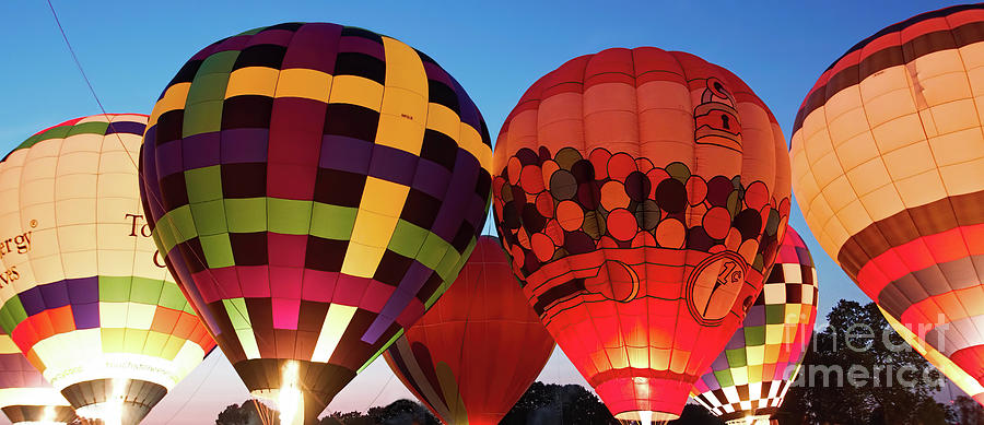 Hot Air Balloons Photograph by Tom Watkins PVminer pixs