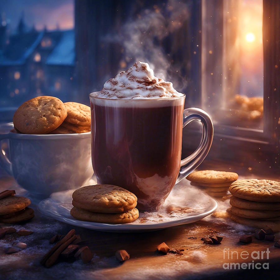 Hot Chocolate Digital Art by Ian Mitchell