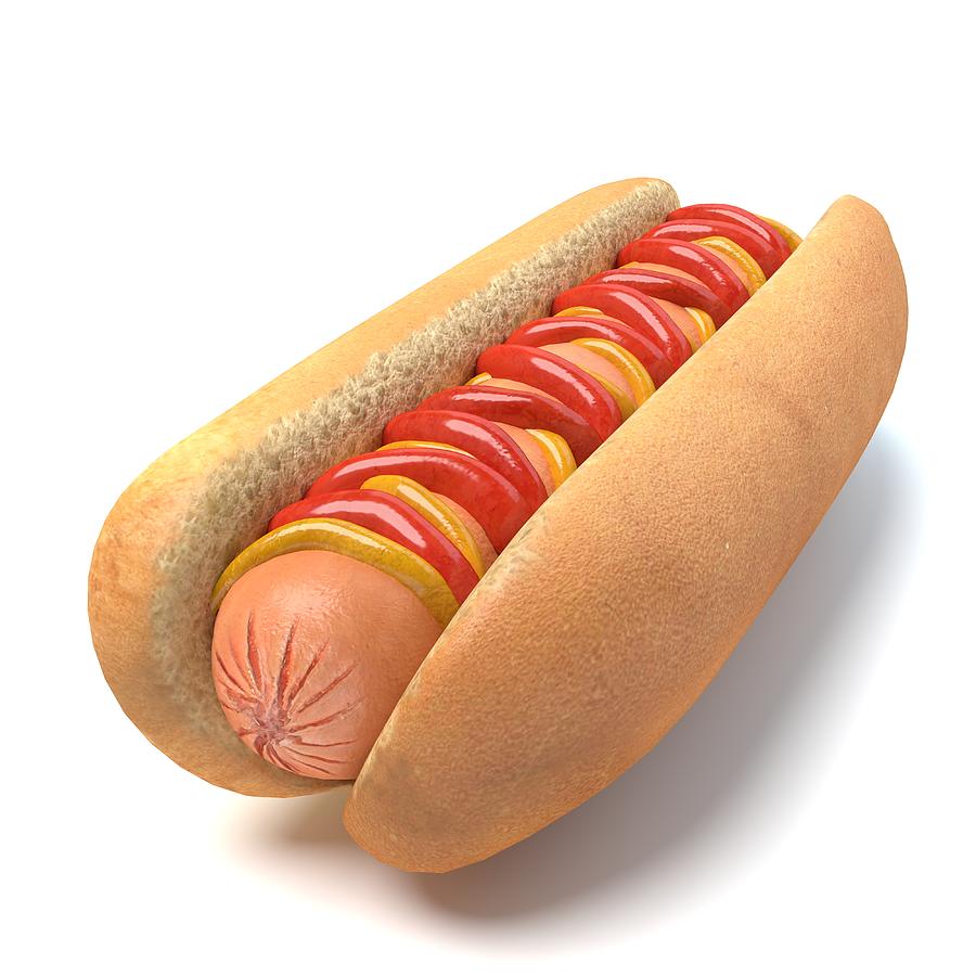 Hot Dog Photograph by WesAbrams