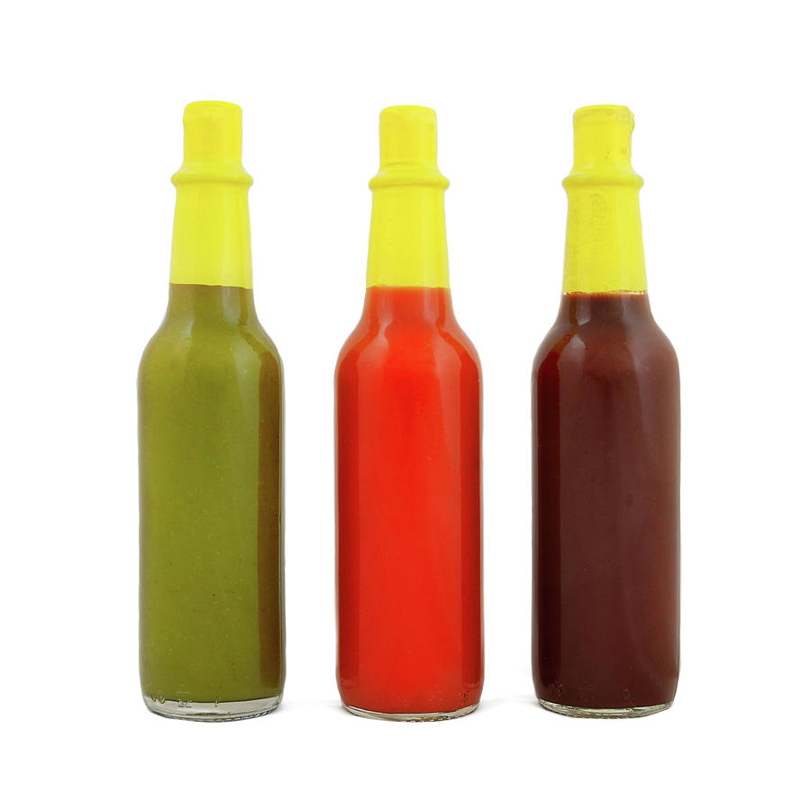 Bottle Photograph - Hot Sauce by Jim Hughes