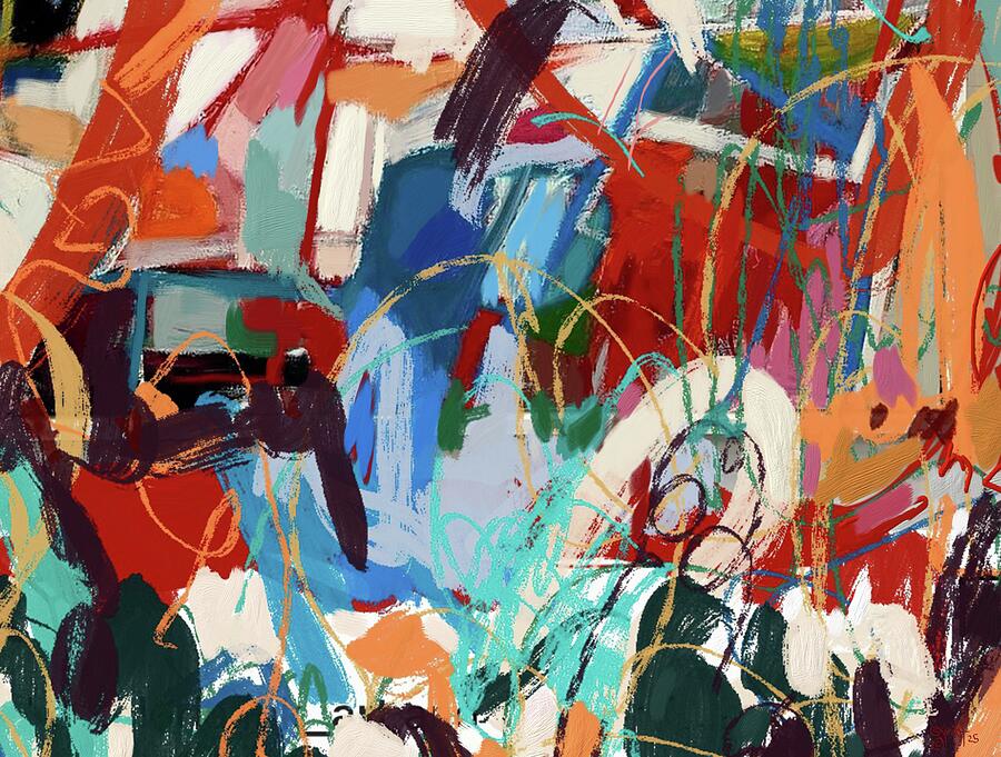 Hot Summer Day Painting by Sonja Kraft