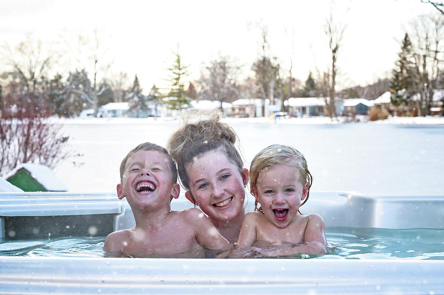 Hot Tub Happiness Photograph by Jill Love